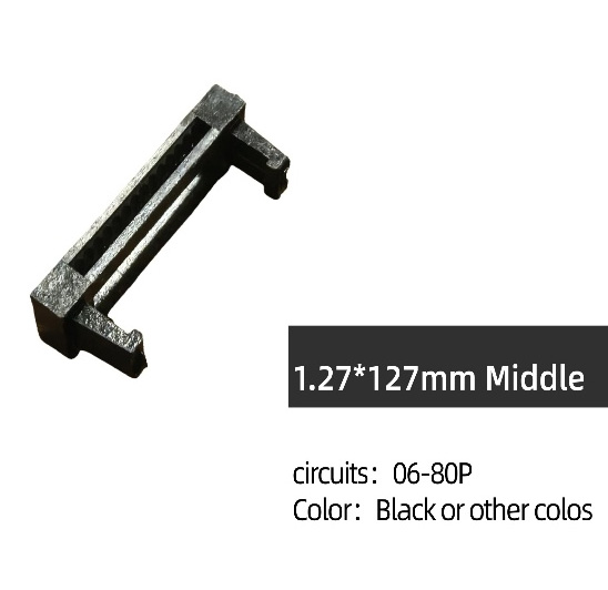 1.27mm x 1.27mm two-piece IDC receptacle connector