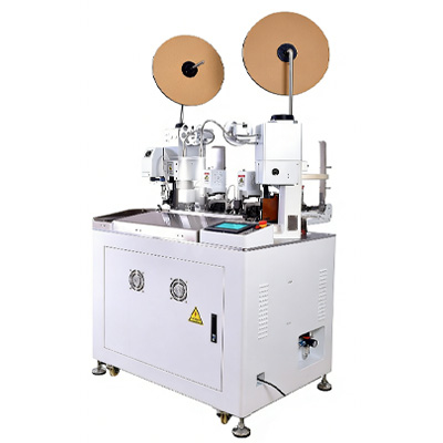 Double-head terminal block machine