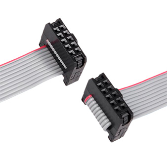 Professional 2.54MM IDC Flat Cable Assembly