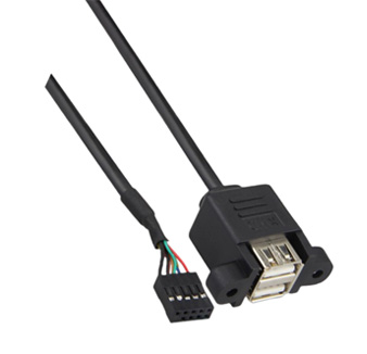 Professional-Grade Dual-Layer USB 2.0 to 2.54mm Dupont Cable