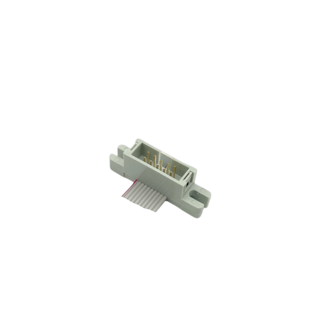 2.54mm 10P IDC to BF Flat Cable – Anti-Vibration, Space-Saving | leocable