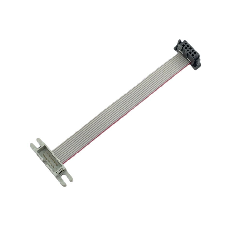 2.54mm 10P IDC to BF Flat Cable - Anti-Vibration, Space-Saving | leocable