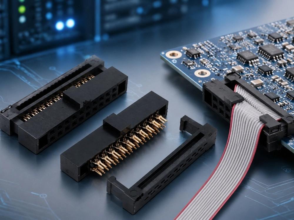 Manual or Automated Ribbon Cable Assembly for Industrial Wiring