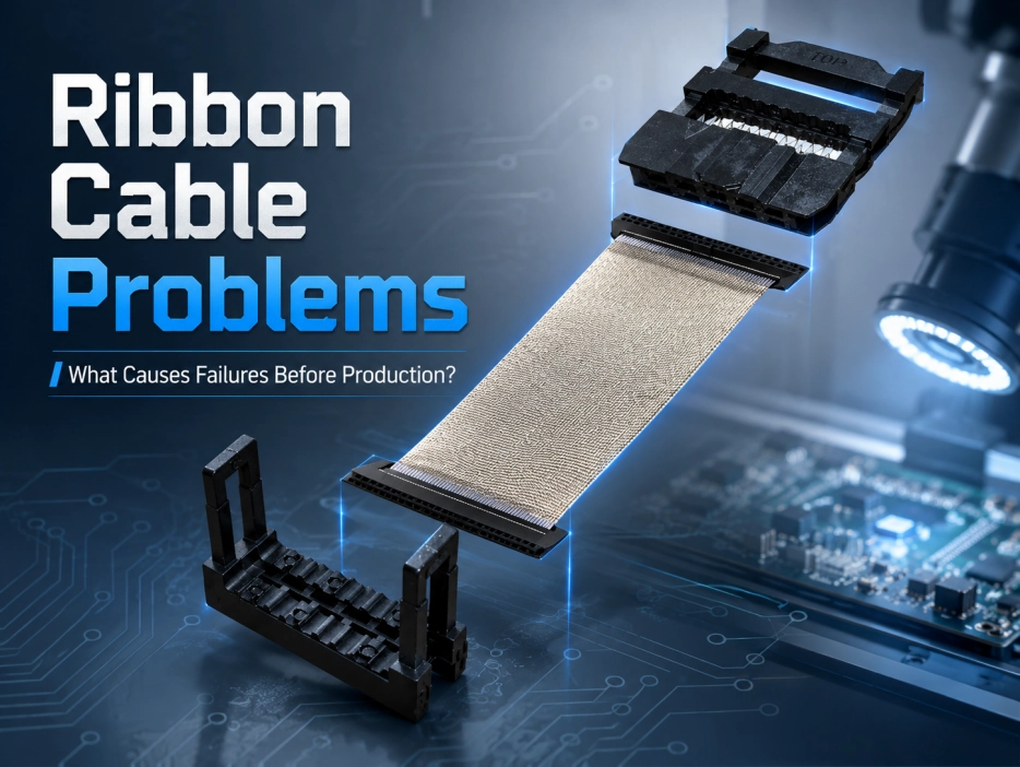 Ribbon Cable Problems: What Causes Failures Before Production? Ribbon Cable Problems: What Causes Failures Before Production?